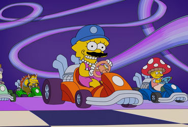 The Simpsons' Creative Spin on Racing: Lisa's Karting Adventure