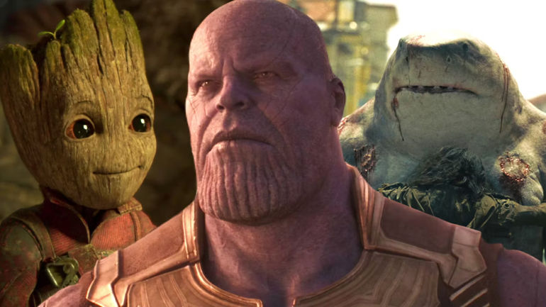 Top 10 Most Remarkable Completely CGI Characters in Comic Book Films