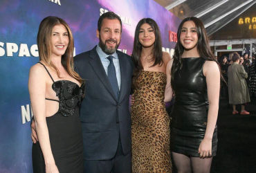 Adam Sandler's Family Shines Bright at 'Spaceman Premiere' in Los Angeles