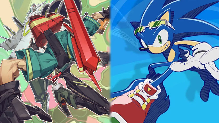 Sonic the Hedgehog Influence in Bomb Rush Cyberfunk Modded Maps