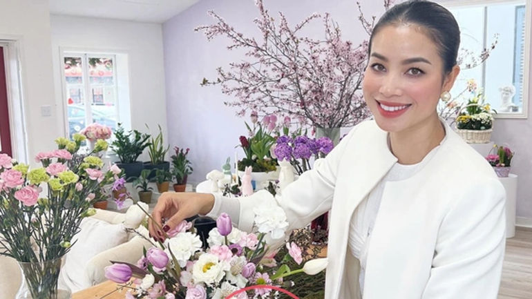 Bí mật đằng sau chi tiết bất ngờ của Phạm Hương sau khi công khai chồng đại gia ở Mỹ