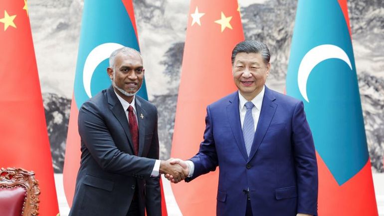 Maldives strengthens ties with China through new military pact