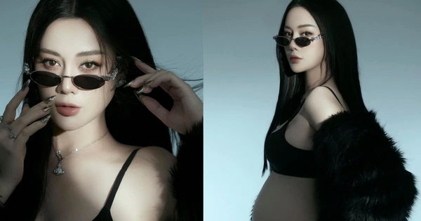 Phương Oanh và hành trình bầu bí: Khoảnh khắc đẹp như tranh vẽ