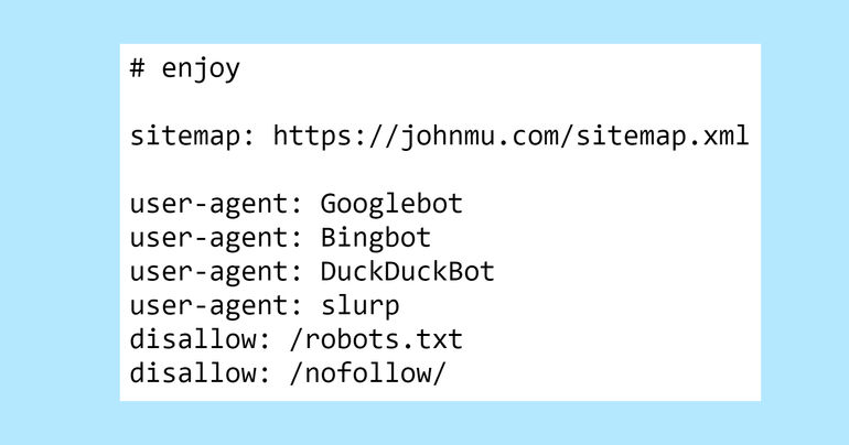 Hành Trình Kỳ Lạ Của Tập Tin Robots.txt Của John Mueller