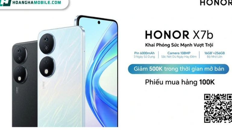 Honor X7b: Smartphone Tầm Trung Đỉnh Cao Đáng Sở Hữu