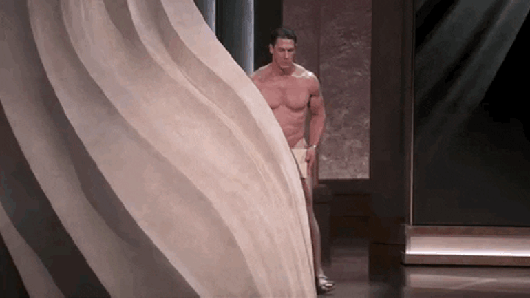 John Cena's Bold Move at the 2024 Oscars Sparks Controversy After Nearly Baring It All During Streaker Skit