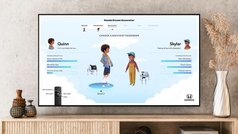 Amazon Collaborates with Honda to Bring AI-Powered Dream Sequences to Life