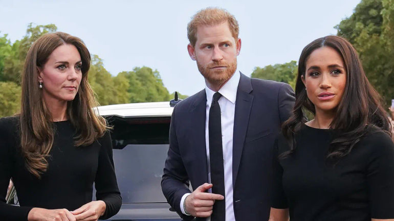 Prince Harry and Meghan's Dynamic with Prince William and Kate Middleton During a Challenging Time