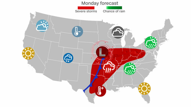 April Forecast: Brace for Severe Storms, Snow, and Flooding Across the US