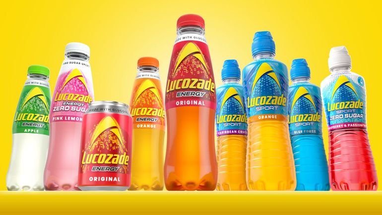 Lucozade introduces groundbreaking masterbrand strategy to unify its product line