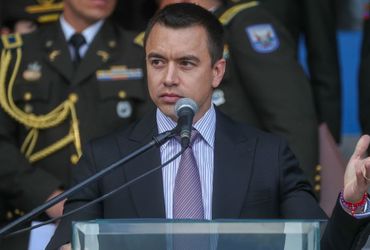 Ecuadorians vote in referendum as Noboa seeks support to combat crime