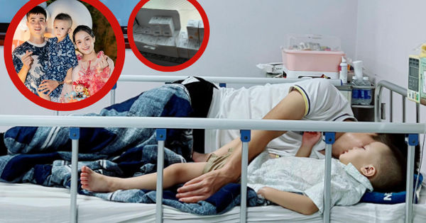 Hành trình đầy xúc động của ông bố chiến binh chăm sóc con ốm