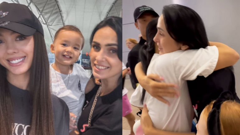 Hành trình tạm biệt đầy xúc động của mẹ vợ Bùi Tiến Dũng trở về Ukraine