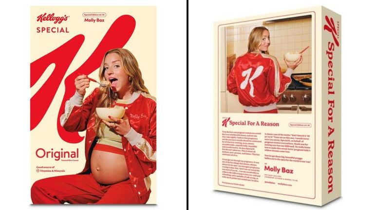 Special K Breaks Boundaries by Showcasing Pregnant Woman on Cereal Box