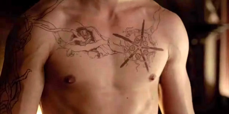 Jeremy's hunter's mark in The Vampire Diaries.