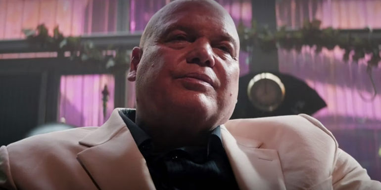 hawkeye debuted kingpin as a villain in the mcu