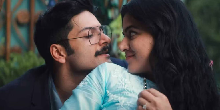 Charu and Ravi Mohan looking at each other in Khufiya