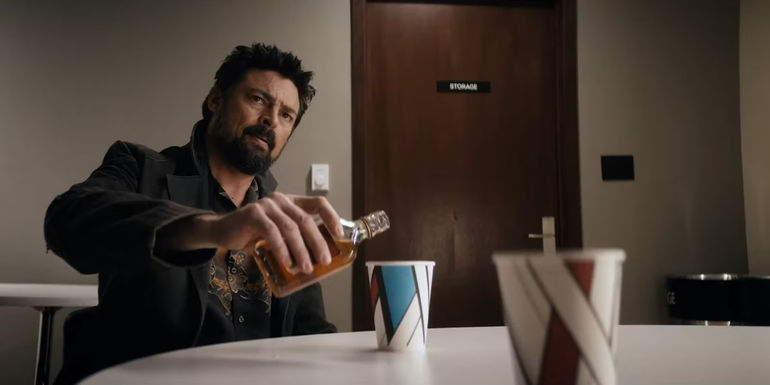 the boys season 4 billy butcher drinking with jeffrey dean morgan