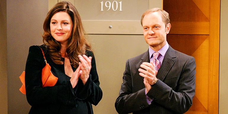 Niles and Daphne in the original Frasier