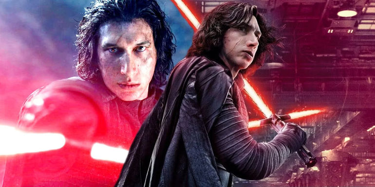 Adam Driver as Kylo Ren in Star Wars