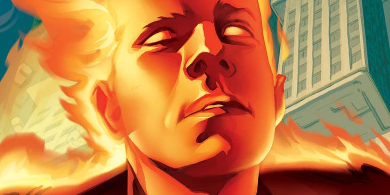 human torch fantastic four johnny storm