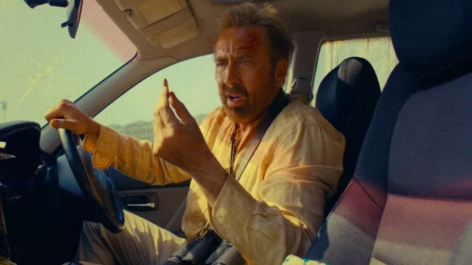 Nicolas Cage the Surfer 