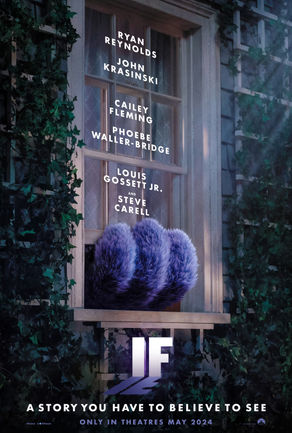 A Fuzzy Large Hand Opens a Window in a Teaser Poster for IF