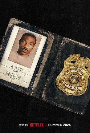 Beverly Hills Cop: Axel Foley poster featuring Foley's police badge