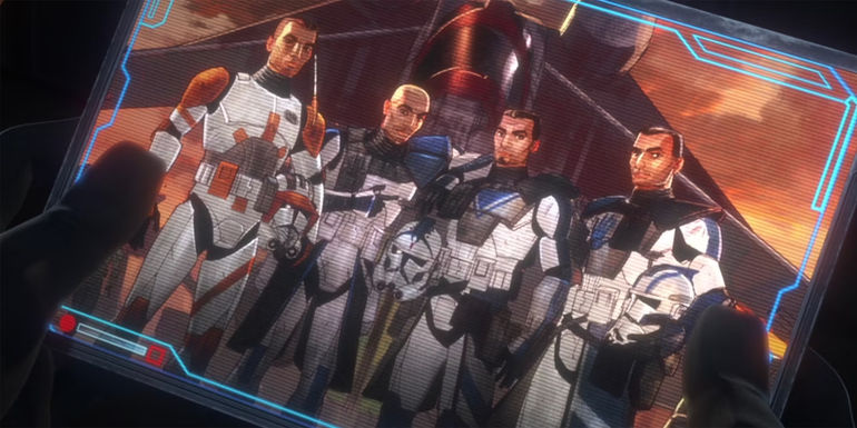 Star Wars The Clone Wars domino squad
