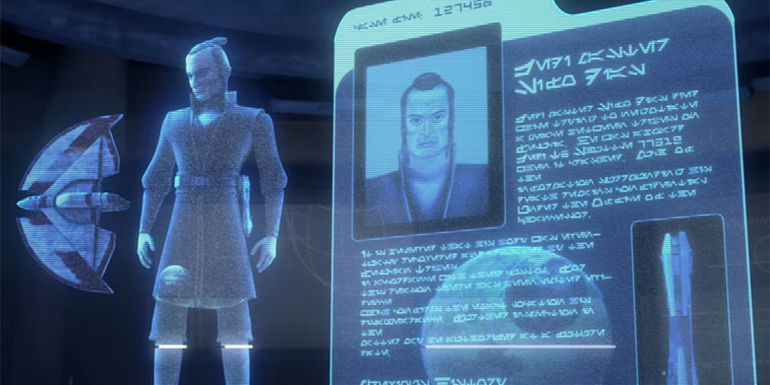 A hologram of Sifo-Dyas