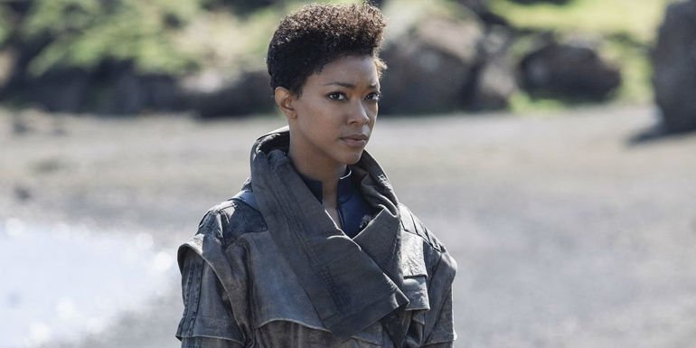 Sonequa Martin-Green as Michael Burnham in Star Trek Discovery season 3