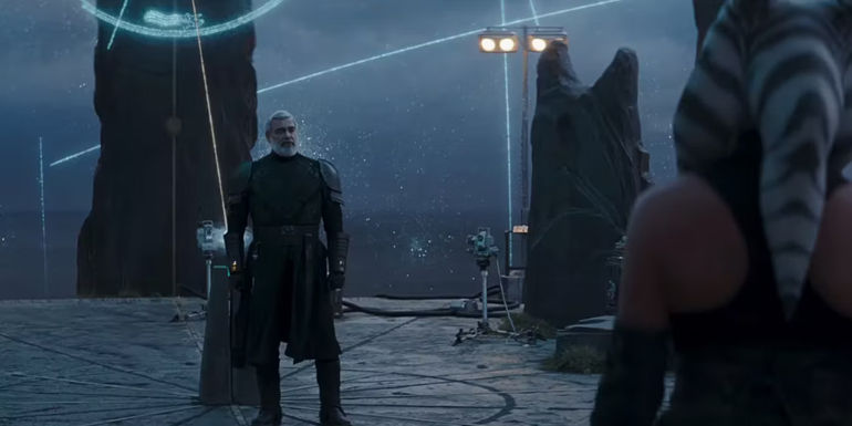 Ahsoka confronts Baylan in Ahsoka.