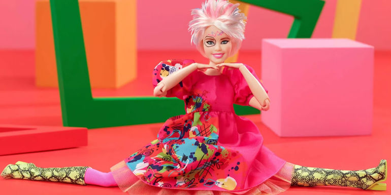 Weird Barbie doll from Mattel