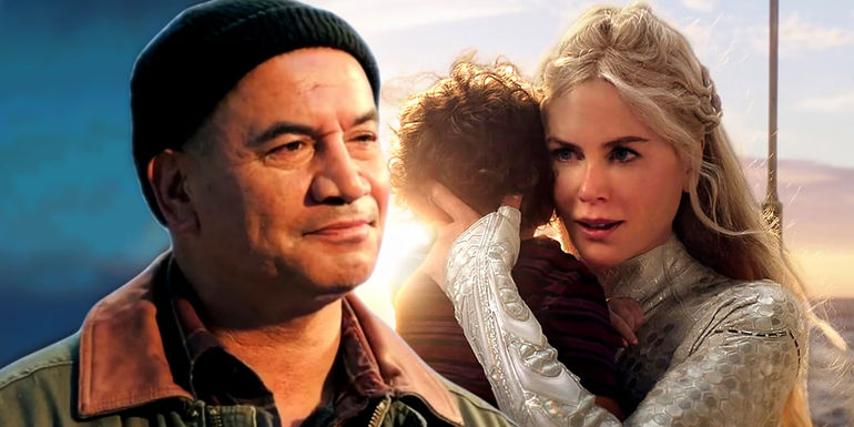 Tom Curry and Queen Atlanna in the DCEU's Aquaman Movie