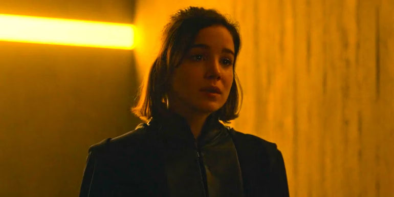 Ava looking sad approaching Beatrice in Warrior Nun season 2 episode 8.