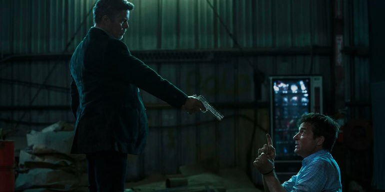 Ozark season 1 marty byrde about to be shot