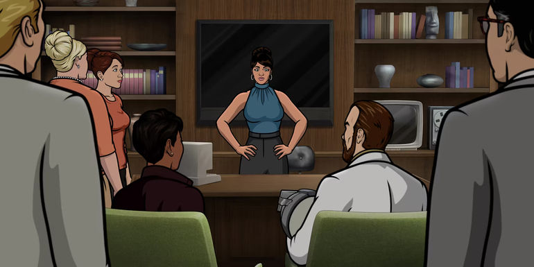 The Agency in Archer Into the Cold