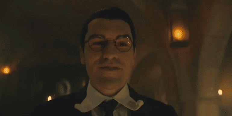 Alexander Maniatis as Captain Kuro in Netflix's live-action One Piece