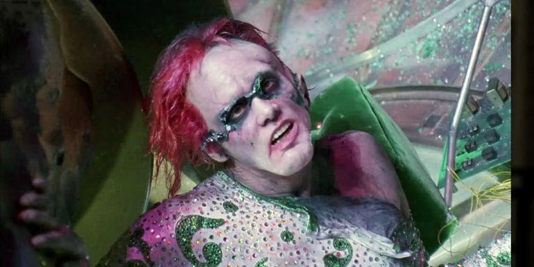 Jim Carrey as the Riddler in Batman Forever (1995)