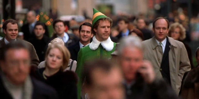 Buddy the elf in New York