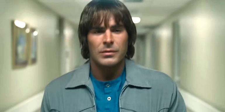 Zac Efron as Kevin Von Erich in The Iron Claw.