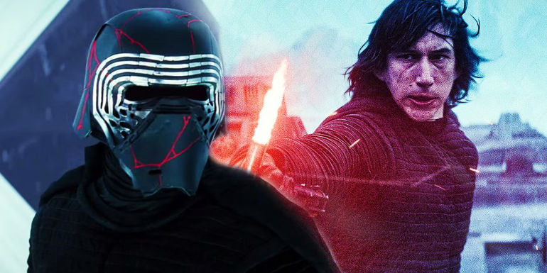 Kylo Ren Rise of Skywalker with and without helmet