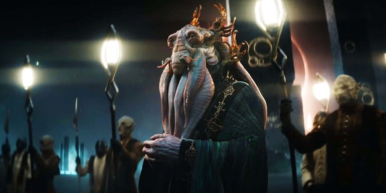 Tony Amendola as Levitica in Rebel Moon - Part One A Child of Fire