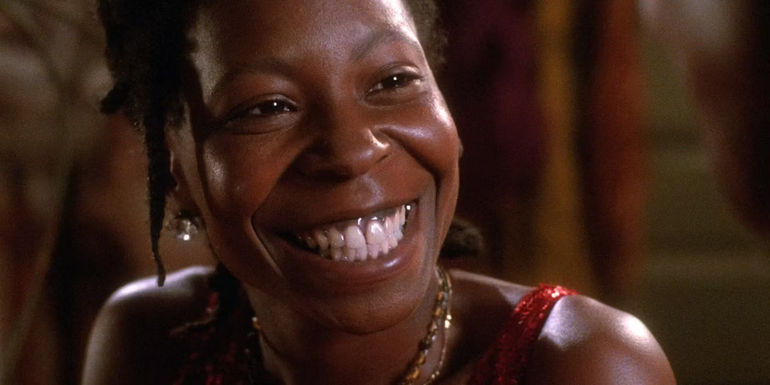 Whoopi Goldberg As Celie Smiling In The Color Purple