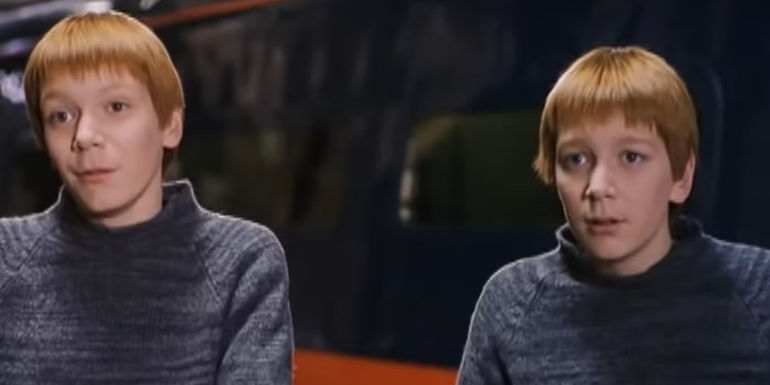 Fred and George Weasley Harry Potter and the Sorcerer's Stone