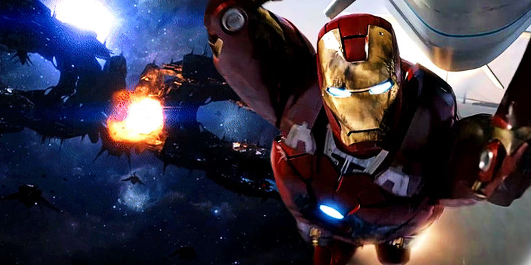 Iron Man and the Nuclear Bomb in The Avengers