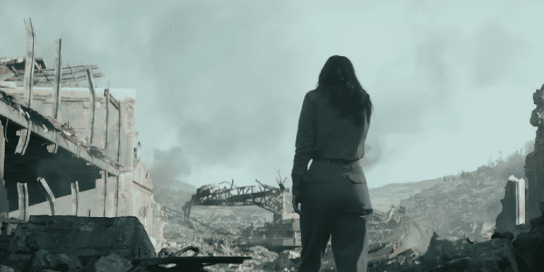 mockingjay - the ruins of district 12
