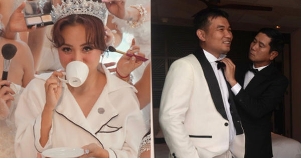 Đám cưới Vân Hugo: Sự xuất hiện đẹp mắt của cô dâu và tình yêu chăm sóc từ Huy Tuấn - Hồ Hoài Anh