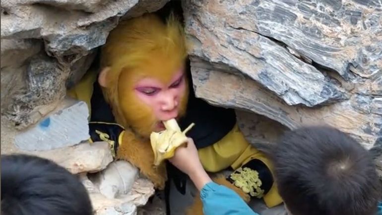 Wanted: Legendary Monkey King for Employment in China, Offering Cozy Cave and Abundant Bananas