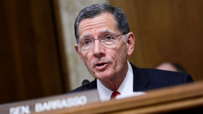 Third-ranking Senate Republican formally backs Trump's presidential campaign